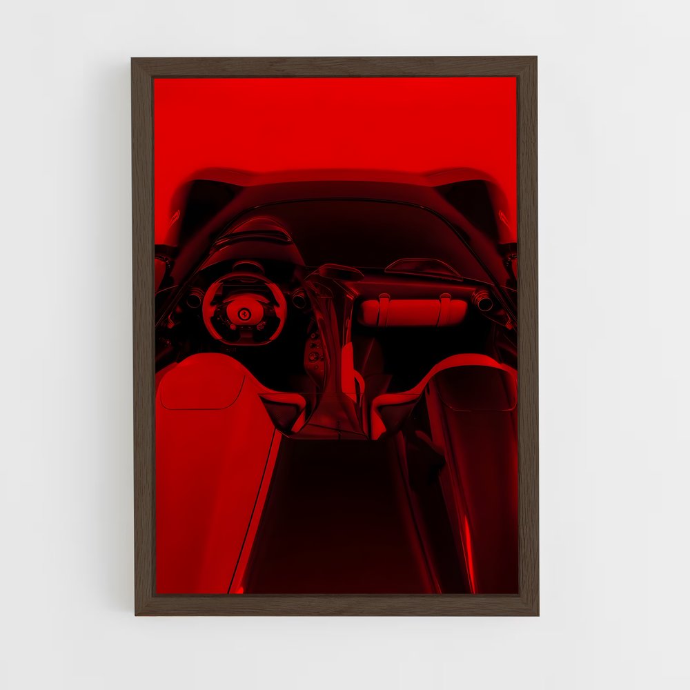 Poster Monza Racing Spirit – affiche Ferrari (vue 5)